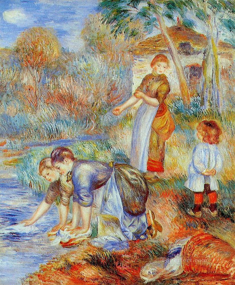 laundresses Pierre Auguste Renoir Oil Paintings